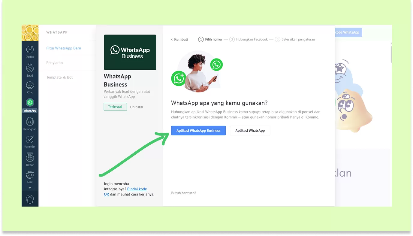 Menghubungkan Website dengan WhatsApp Business & CRM untuk Manajemen Leads